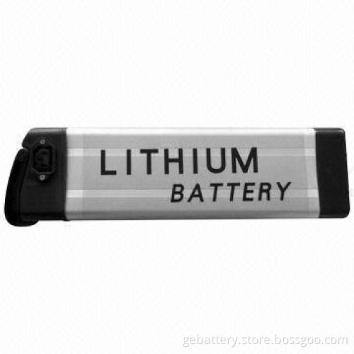 Excellent Performance 36V 15Ah Silver Fish E-bike Battery Pack, Measures 75 x 110 x 385mm